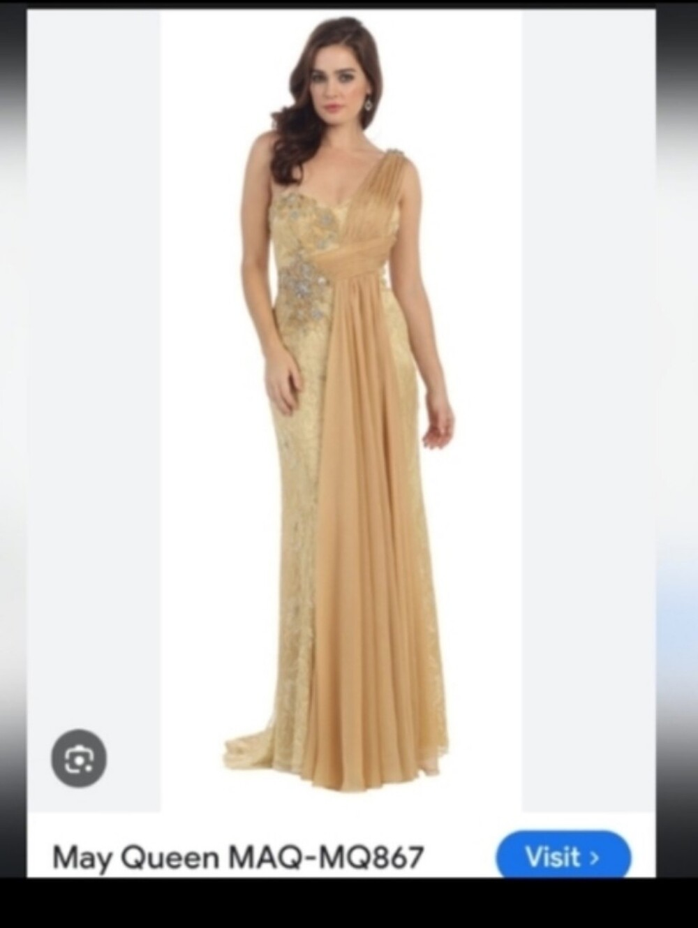 NWT MAYQUEEN COUTURE ROYAL QUEEN COLLECTION DRESS SIZE 8 RED COLOR